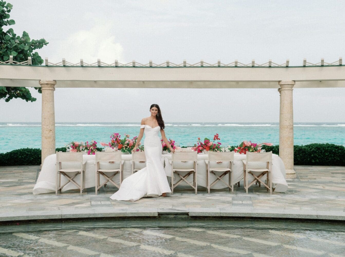 Caribbean wedding, Mandarin Oriental Canouan