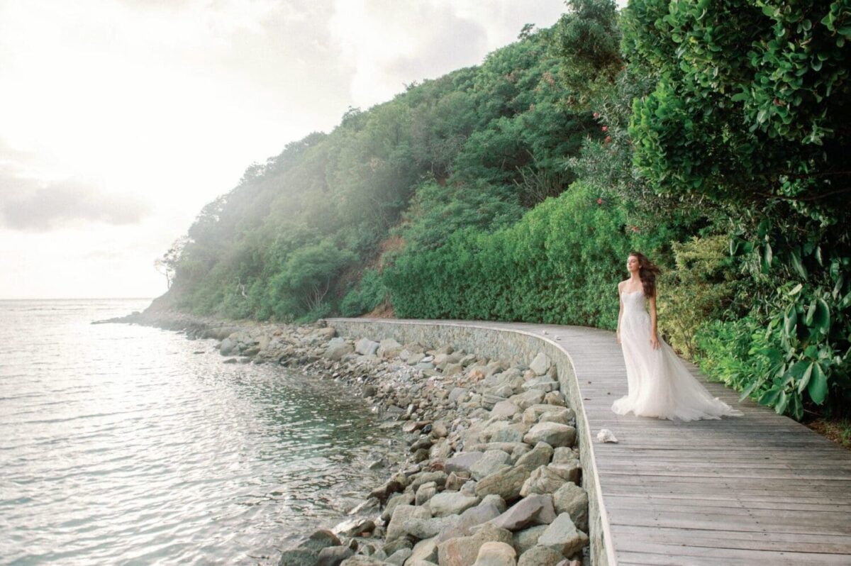 Caribbean wedding, Mandarin Oriental Canouan