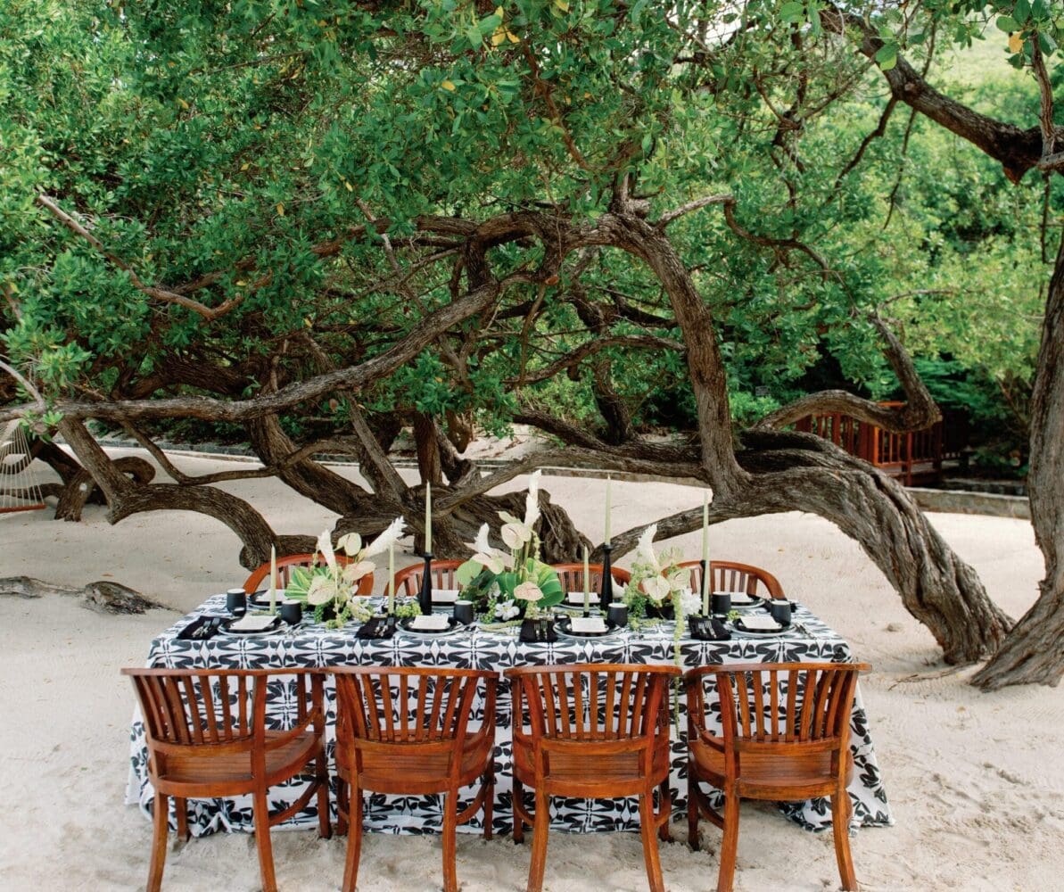 Caribbean wedding, Mandarin Oriental Canouan