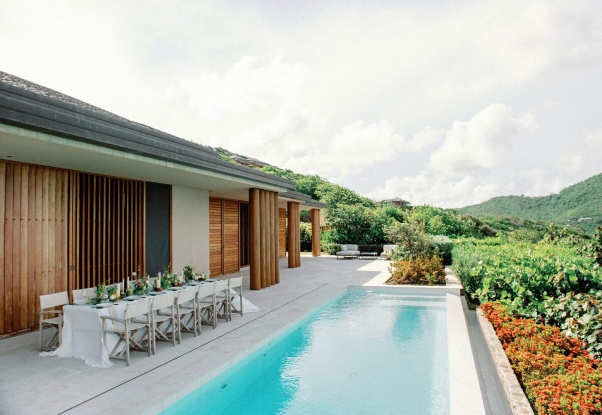 Caribbean wedding, Mandarin Oriental Canouan