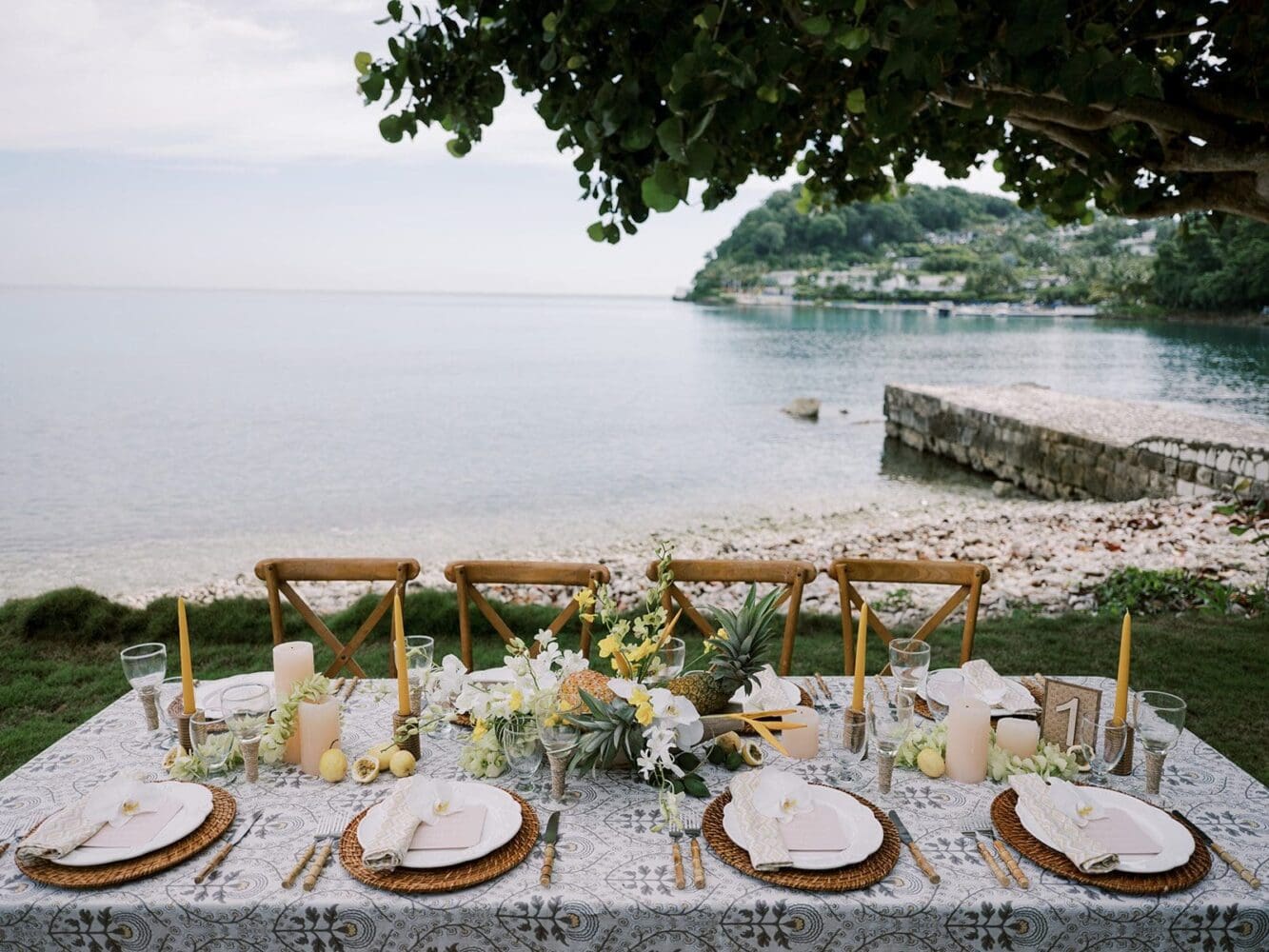 Destination wedding Jamaica, Round Hill Hotel & Villas