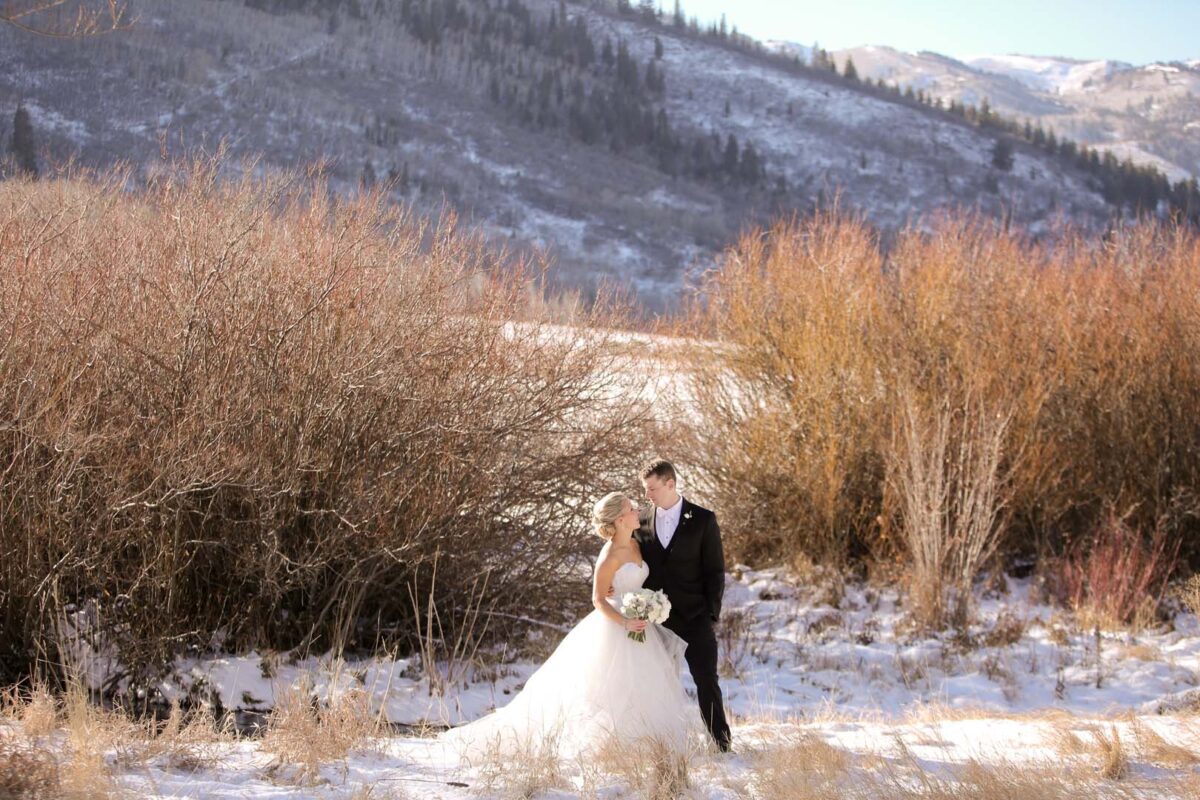 Luxury wedding in the mountains Waldorf Astoria Park City