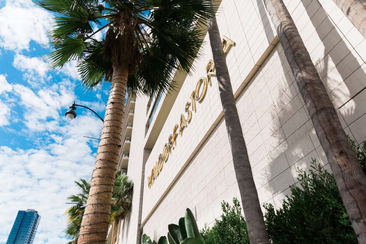 Los Angeles wedding, Waldorf Astoria Beverly Hills