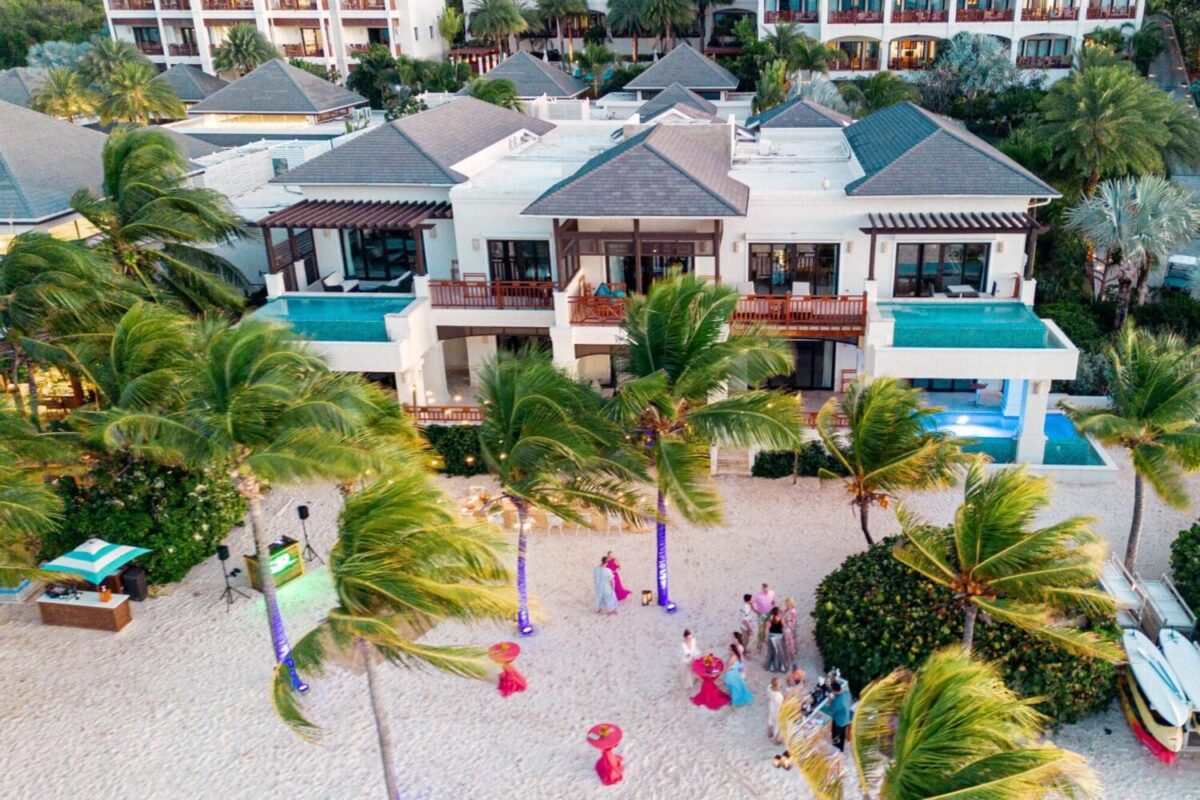 Caribbean Wedding, Zemi Beach House