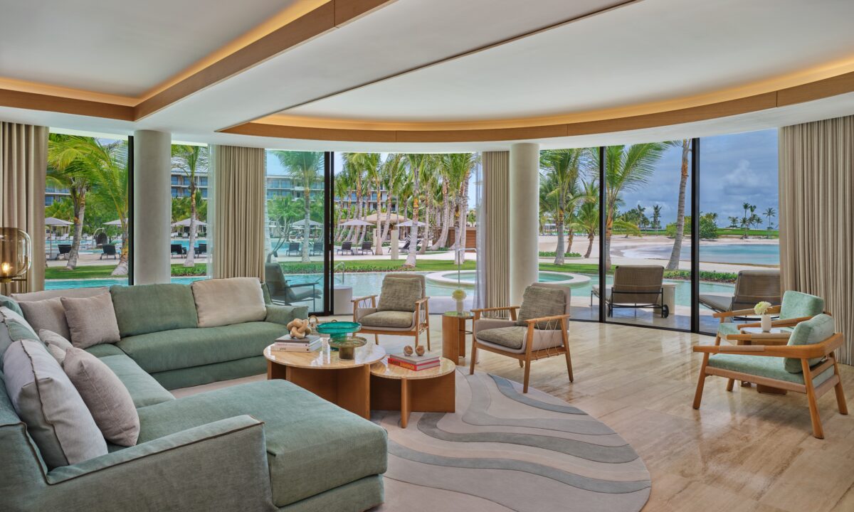 Luxury St. Regis Cap Cana suite with ocean view. Exclusive wedding resorts in Punta Cana offer stunning venues.