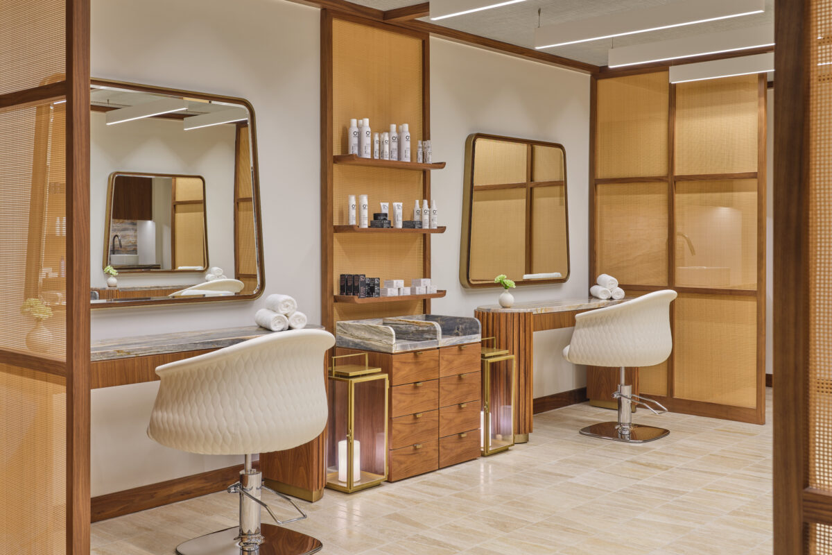 Elegant salon at The St. Regis Cap Cana Resort, a luxurious wedding resort in Punta Cana.