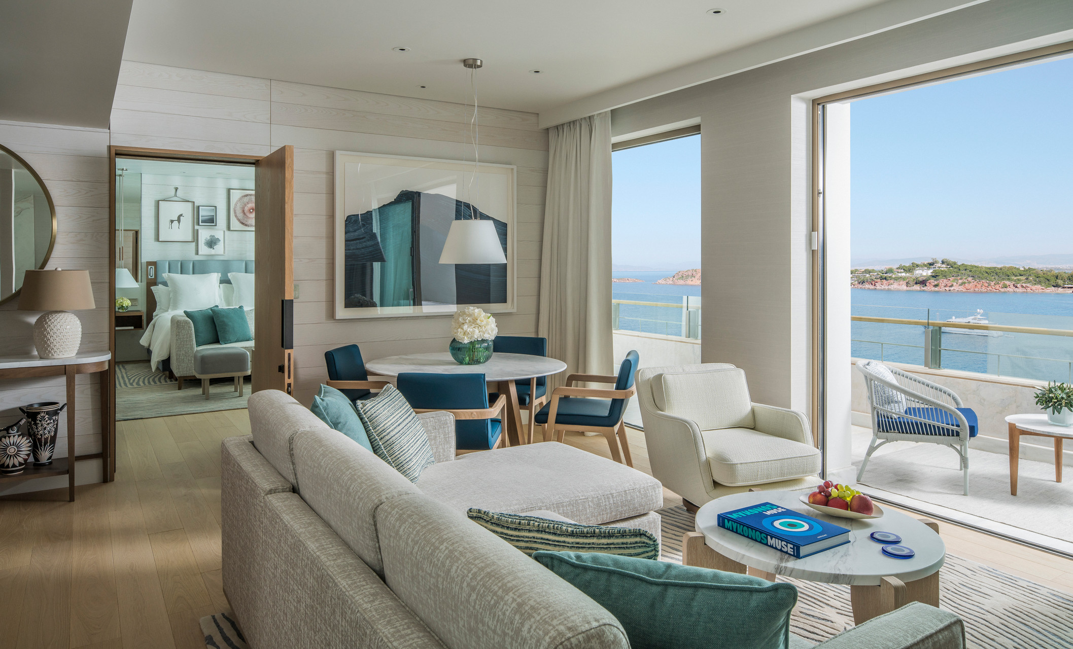 Four Seasons Astir Palace suite with sea view, Athens.