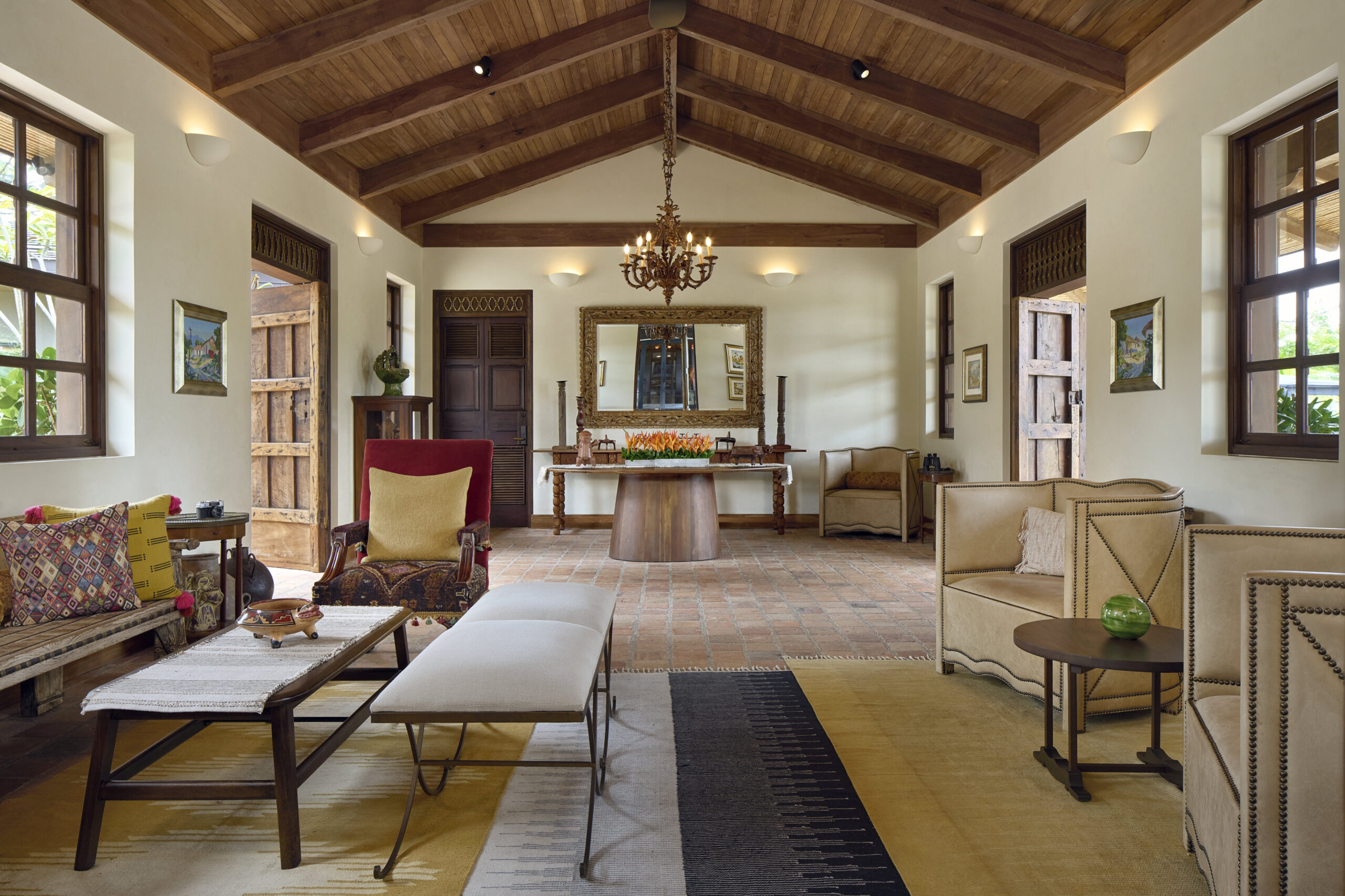 Nekajui Ritz Carlton Reserve's elegant interior, a Costa Rica wedding venue.